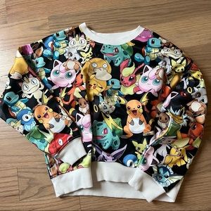Pokémon Sweatshirt with all the Characters